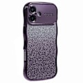 Pikkukuva 1 / 5: iPhone 16 -kotelo Gradient Glitter TPU -puhelinkuori sähköpinnoitetulla kiharakehyksellä Multicolor Style F
