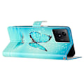 Miniatyrbillede 3 af 5: PU Læder Wallet Cover med Mønsterprint og Flip Stand til Xiaomi Redmi Note 12S 4G Multicolor Style A