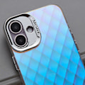 Pikkukuva 5 / 5: iPhone 16 Plus -kuori Silikoni+PC IMD Lasertekstuuri Matta Puhelinkuori - AK6 Multicolor AK5