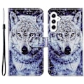 Pikkukuva 1 / 5: Samsung Galaxy A15 5G Kotelo Lompakko PU Nahka Kuvio Printti Puhelinkuori Multicolor Style P