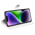 Pikkukuva 3 / 5: Puhelinlaukku jalustalla iPhone 15 Plus -puhelimelle, PU-nahkainen lompakkokotelo Multicolor Style B