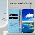 Miniatyrbillede 2 af 5: Til Samsung Galaxy S24+ Etui PU Læder Anti-drop Wallet Cover Multicolor Style E
