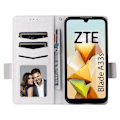 Pikkukuva 2 / 5: ZTE Blade A33S -kotelo, magneettilukko, nahkainen puhelinkotelo hihnalla Multicolor Style B