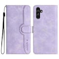 Miniatyrbillede 1 af 5: YX0030 PU Læder Wallet Case med Præget Stander Flip Telefon Cover til Samsung Galaxy S23 FE Multicolor Style E