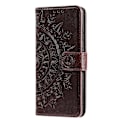 Miniatyrbillede 4 af 5: Præget Mandala Blomst Pung Læder Etui med Rem til Samsung Galaxy A52 4G/5G/A52s 5G Multicolor Style H