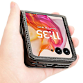 Pikkukuva 4 / 5: Motorola Razr 50 Ultra 5G/Razr+ 2024 5G -puhelimen suojakotelo korttipidikkeellä, retro nahka+PC-puhelinkuori Multicolor Style A