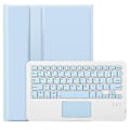 Pikkukuva 3 / 5: Type C A10B-A iPad 10.9 (2022) -mallille, karkkivärinen kynäpaikkamuotoilu, nahka + TPU-tablettitelinekotelo Multicolor Style E