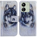 Miniatyrbillede 1 af 5: Til Xiaomi Redmi 13C 4G/13C 5G/Poco C65 4G/Poco M6 5G/13R 5G Etui PU Læder Wallet Stand Cover Multicolor Wolf