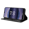 Miniatyrbillede 3 af 5: Til Nokia G11 Plus 4g Auto Lukkende Magnetisk Retro Pu Læder Wallet Case Stand Funktion Telefon Shell Cover Black
