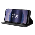 Pikkukuva 3 / 5: Nokia G11 Plus 4g -puhelimelle automaattisesti sulkeutuva magneettinen retro PU-nahkalompakkokotelo, jossa on jalustatoiminto Black