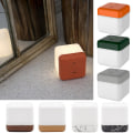 Miniatyrbillede 2 af 5: Timing LED Natlampe USB Genopladelig Firkantet Flip Switch Justerbar Lysstyrke Gray