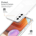 Miniatyrbild 2 av 5: För Samsung Galaxy A35 5G TPU+PC Skal Anti-Drop Skyddande Transparent Mobilskal Multicolor Style B