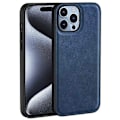 Miniatyrbild 1 av 5: Mobilskal för iPhone 15 Pro Max Fodral PU Läderbelagd TPU+PC Smartphone Skal Multicolor Style C