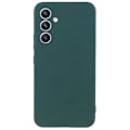 Miniatyrbild 1 av 5: För Samsung Galaxy S23 Fe Fiberfoder Gummibelagt Tpu- cover anti-scratch case Army Green