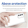 Miniatyrbild 4 av 5: För Samsung Galaxy A13 5G/A13 4G/M13 5G/A04s TPU+Akryl Hybrid Mobilskal Skyddande Baksida Multicolor Style C