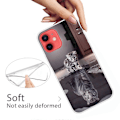 Miniatyrbild 2 av 4: Mjukt Flexibelt TPU Stötsäkert Skal Sött Mönstertryck Telefonskal för iPhone 13 6.1 tum Multicolor Style B