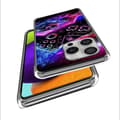 Miniatyrbilde 2 av 3: For iPhone 16 Pro Max Deksel IMD Mønster Trykt Støtsikkert TPU Telefondeksel Multicolor Game Controller