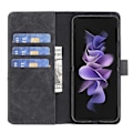 Pikkukuva 3 / 5: BINFEN COLOR BF05 Samsung Galaxy Z Fold6 5G -kotelolle PU-nahkainen geometrinen puhelinkuori Multicolor Style C