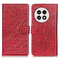 Miniatyrbillede 1 af 5: Stand Wallet Telefon Cover Til OnePlus 13R 5G/Ace 5 Pro 5G Ko Læder Tekstur Læder Cover Multicolor Red