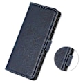 Miniatyrbillede 5 af 5: Til Samsung Galaxy A05 4G Etui Ko Læder Tekstur Anti-Ridse Læder Telefon Stand Cover Wallet Multicolor Style B