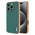 Pikkukuva 1 / 5: AZNS iPhone 16 Pro Max -kotelo, galvanointi, hiilikuitukuvio, PU+TPU-puhelinkuori Multicolor Style C