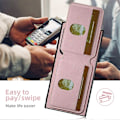 Miniatyrbillede 5 af 5: SUTENI H02 Etui med Støttefod og Kortpladser i Læder til Samsung Galaxy S23 Ultra Multicolor Style B
