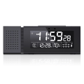 Miniatyrbillede 1 af 5: Multifunktionel Farve Alarm Digital Vækkeur Husholdnings Natlys Lyd og Lys Infrarød Black