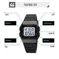 Miniatyrbillede 5 af 5: Skmei 1683 LED Digital Display Elektronisk Ur Black Gold and White