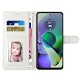 Pikkukuva 2 / 5: Motorola Moto G54 5G Kotelo PU Nahka Kuvio Tulostus Jalusta Suojaava Puhelinkotelo Multicolor Style L