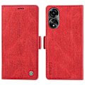 Miniatyrbild 1 av 5: YIKATU YK-005 För Oppo A78 4G PU Läder Plånboksfodral Skinn-touch Ställ Flipskydd Multicolor Style H