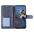 Pikkukuva 2 / 5: Xiaomi 14T Pro -kotelo pitsikukkainen PU-nahkainen lompakkokotelo Multicolor Dark Blue