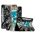 Miniatyrbillede 1 af 5: Til Samsung Galaxy Tab S7 FE/Tab S7+/Tab S8+ Etui Mønsterprint PU Læder Flip Cover med Støttefod Multicolor Style B