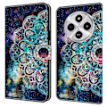 Miniatyrbild 1 av 5: TPU+PU Läder Flip Fodral För Xiaomi Redmi 14C 4G/14R 5G/Poco C75 4G Mönstertryckt Multicolor Style K