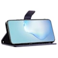 Miniatyrbillede 3 af 5: Etui til Samsung Galaxy A16 5G/A16 4G PU Læder Ugle Træ Præget Wallet Telefon Cover Multicolor Style A