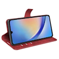 Pikkukuva 3 / 5: Samsung Galaxy A34 5G Folio Flip -puhelinlaukku vasikannahkajäljitelmällä, jalustalla ja lompakkokotelolla Multicolor Style C