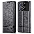 Pikkukuva 1 / 5: AZNS Xiaomi Redmi K70 Ultra -kotelo, lehmännahkajäljitelmä PU-nahkainen lompakkokotelo - Vihreä Multicolor Black
