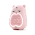 Miniatyrbillede 1 af 5: Pipihu Lærings Vækkeur Sengelampe Studerende Læring Natlampe Nedtælling Snooze Soveværelse Ur pink