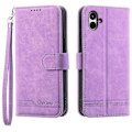 Miniatyrbillede 1 af 5: DIERFENG DF-03 Etui til Samsung Galaxy A05 4G PU Læder Stand Telefon Wallet Shell Multicolor Style A