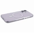 Miniatyrbild 5 av 5: X-LEVEL Crystal Clear Series Skal för iPhone 16 Plus TPU+PC Telefonskal Kompatibelt med MagSafe - Grå Multicolor Transparent