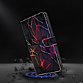 Miniatyrbild 4 av 5: TPU+PU Läder Flip Fodral För Xiaomi Redmi 14C 4G/14R 5G/Poco C75 4G Mönstertryckt Multicolor Style D
