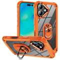 Miniatyrbild 1 av 5: Skal till iPhone 16 Plus med linsskydd i legering, PC+TPU, stativ Multicolor Style H