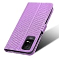 Miniatyrbild 5 av 5: För Tcl Ion X Diamond Texture Läder Phone Case anti-scratch Cover Purple