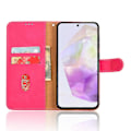 Pikkukuva 2 / 5: Samsung Galaxy A56 5G nahkakotelo, ihon tuntuinen, pudotussuoja, lompakkokotelo Multicolor Style D