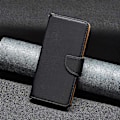 Miniatyrbillede 4 af 5: Til iPhone 15 Plus Støvtæt PU Læder Mobiltelefon Cover Wallet Flip Stand Case med Rem Multicolor Style F