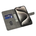 Miniatyrbild 2 av 5: För iPhone 15 Pro Fodral 3D Mönstertryck Läder Plånboksfodral Multicolor Style G
