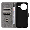 Miniatyrbillede 5 af 5: Til Xiaomi Redmi K80 5G/K80 Pro 5G Wallet Case RFID-blokering PU Læder Cover Stand View - Grøn Multicolor Blue