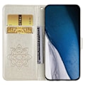 Miniatyrbillede 2 af 5: Til Samsung Galaxy A05 4G Etui Ugle Præget PU Læder Anti-drop Telefon Wallet Cover Multicolor Style D
