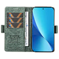 Pikkukuva 2 / 5: YIKATU YK-005 Xiaomi 12 Lite 5G -puhelimelle ihonmyötäinen PU-nahkainen suojakotelo jalustalla ja lompakolla Multicolor Style D
