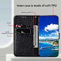 Miniatyrbillede 2 af 5: Til Samsung Galaxy S24+ Etui PU Læder Anti-drop Wallet Cover Multicolor Style A
