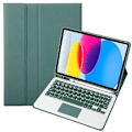 Pikkukuva 1 / 5: Type C A10B-A iPad 10.9 (2022) -mallille, karkkivärinen kynäpaikkamuotoilu, nahka + TPU-tablettitelinekotelo Multicolor Style D
